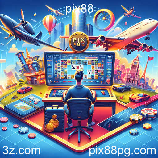 Explore Mundos Virtuais: A Categoria de Simulação no Pix88